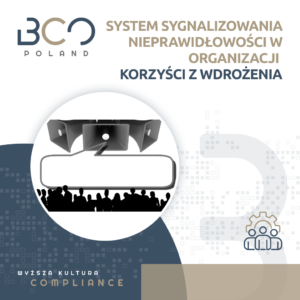 system sygnalizowania nieprawidłowości